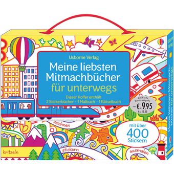 MEINE LIEBSTEN MITMACHBUECHER FUR UNTERWEGS