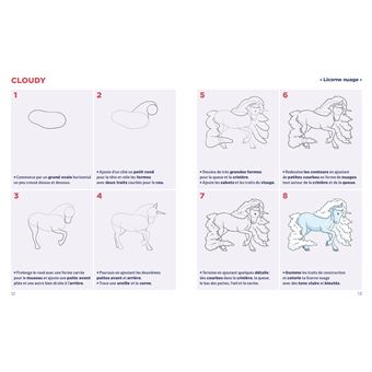 Simplissime Le livre pour dessiner les licornes et compagnie le plus facile du monde