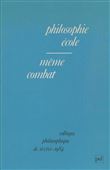 Philosophie, école, même combat