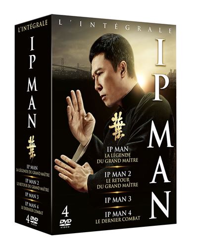Coffret Ip Man 1 à 4 DVD