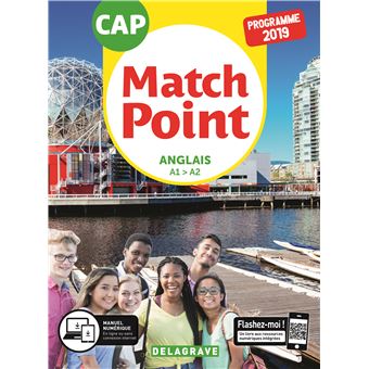Match Point Anglais CAP (2019) - Pochette élève