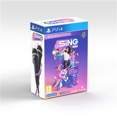 Let's Sing 2024 - Hit Int + 2 Microphones PS4 - FR