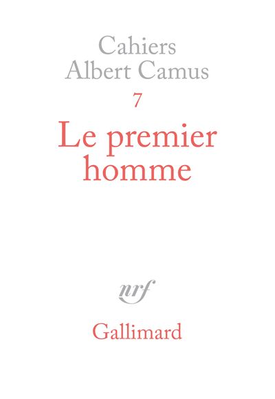 Le premier homme - Albert Camus - broché