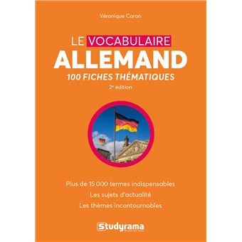 Le vocabulaire allemand