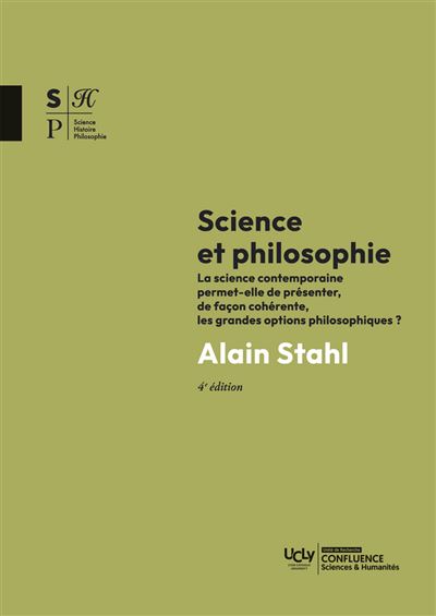 Science et philosophie - Alain Stahl - broché
