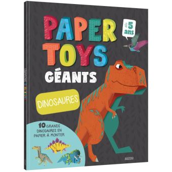 Papertoys géants : dinosaures