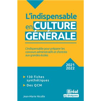 L'indispensable en culture générale