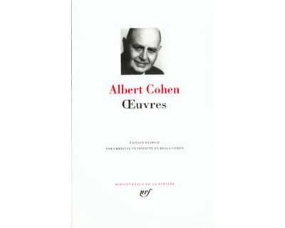 Œuvres - Albert Cohen - relié