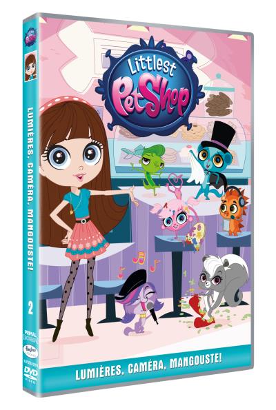 Littlest pet shop Lumières, caméras, mangouste DVD