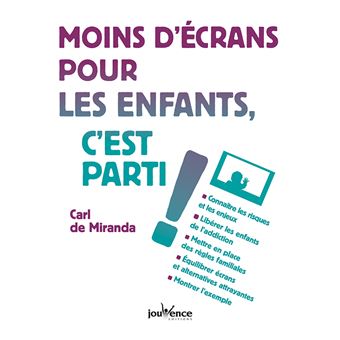 Moins d'écrans pour les enfants, c'est parti !