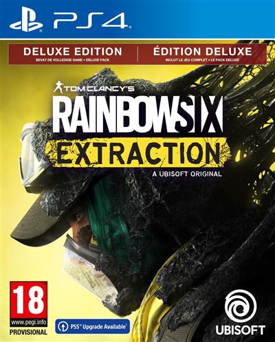 Precommande Tom Clancy's Rainbow Six Extraction Deluxe Edition FR/NL PS4 Livraison à partir du  16/09