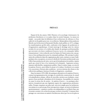 La condition internationale des architectes