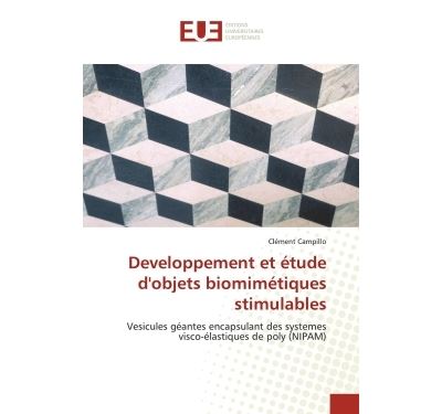 Développement et étude d'objets biomimétiques stimulables