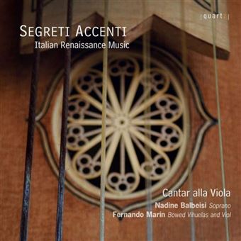 Segreti Accenti musique pour voix et viole de la Renaissance