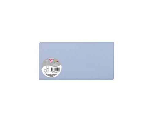 Pack de 25 cartes Pollen 106 x 213 mm Bleu Lavande
