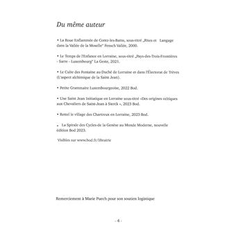 Petite Grammaire Luxembourgeoise