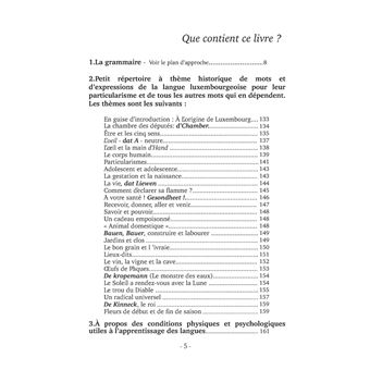 Petite Grammaire Luxembourgeoise