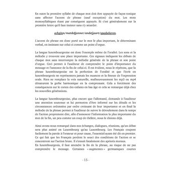Petite Grammaire Luxembourgeoise
