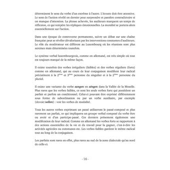 Petite Grammaire Luxembourgeoise