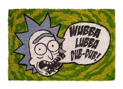 Paillasson Rick and Morty Wubba Lubba