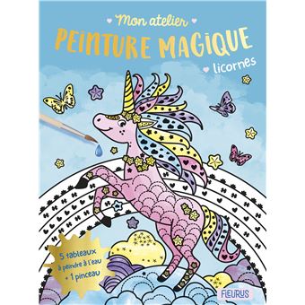 Mon atelier peinture magique - Licornes