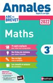 Annales Brevet 2022 Maths - Corrigé