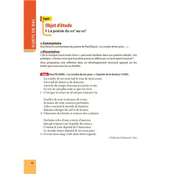 ABC BAC Excellence Français 1re