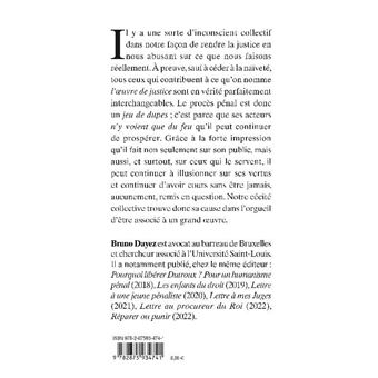 Les quatre vérités du procès pénal