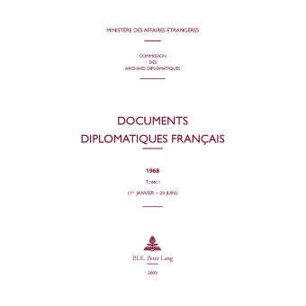 Documents diplomatiques français