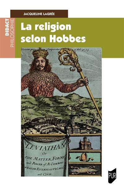 La religion selon Hobbes - Jacqueline Lagrée - broché