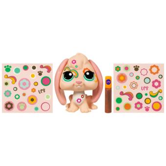 LPS # MINI DECO LITTLEST PETSHOP CHAT ORIGINAL AUTHENTIQUE