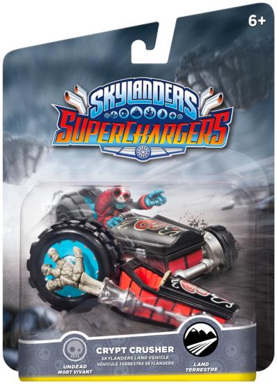 Figurine Skylanders Superchargers Véhicule Crypt Crusher
