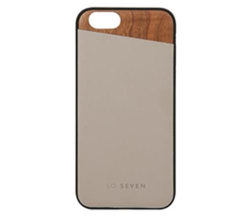 Coque So Seven Bois et taupe pour iPhone 7