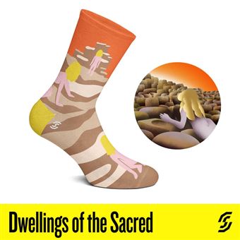 Chaussettes Stereo Socks Dwellings Of The Sacred