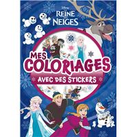 Mes coloriages avec des stickers