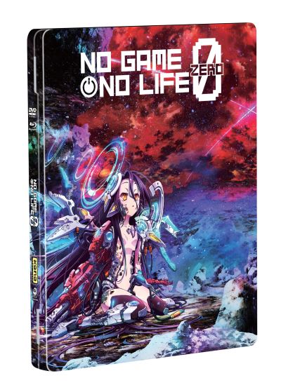 No Game, No Life Zero Le Film Boitier métal Combo Blu-ray DVD