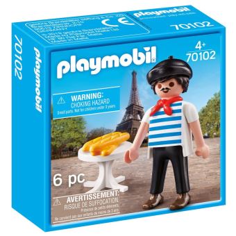Petite figurine Playmobil Le français