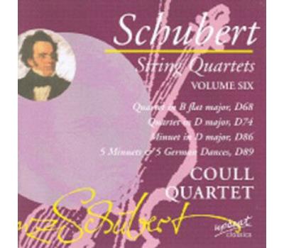 Schubert string quartets vol 6