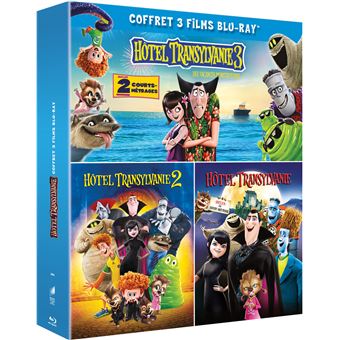 Hôtel TransylvanieHôtel Transylvanie 3 films Coffret Blu-ray
