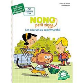 Couverture : Les courses au supermarché