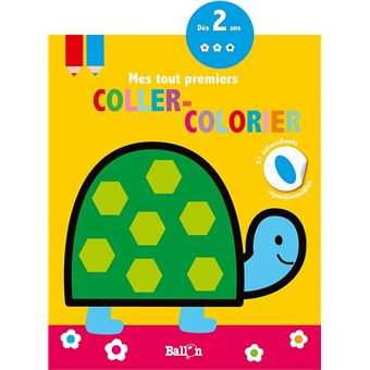 Coller-colorier : Tortue