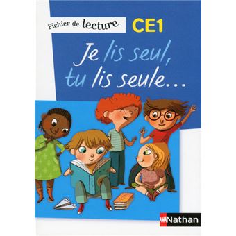 Je lis seul, Tu lis seule - Ficher élève - CE1