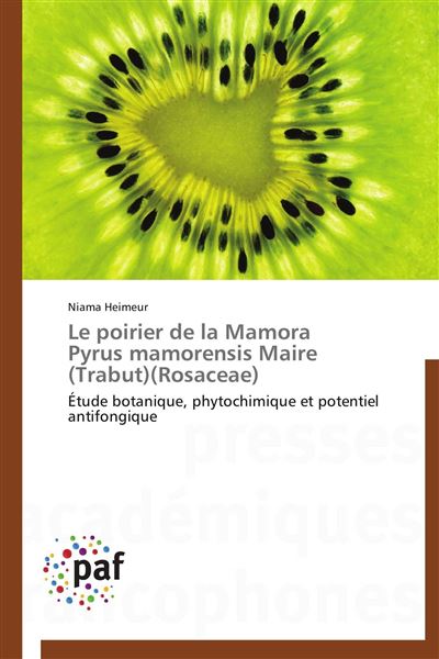 Le poirier de la mamora pyrus mamorensis maire (trabut)(rosa