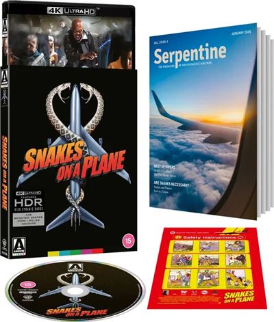 Snakes On A Plane Limited Edition Blu-ray 4K Ultra HD