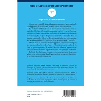 Géographie et développement Tome 3