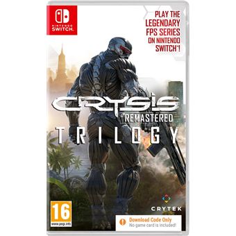 Crysis Remastered Trilogy Code in a Box Nintendo Switch