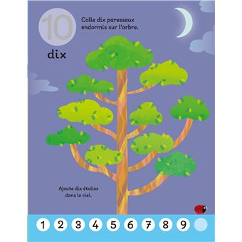 1-2-3 - Autocollants Usborne