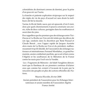 Fragments de mémoire