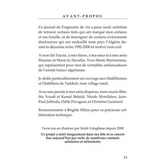 Fragments de mémoire