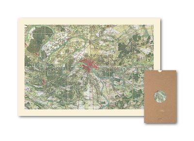 Carte Géographie nostalgique - Autour de Paris - Guillaume Coutans - (donnée non spécifiée)